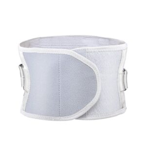 zff lower back brace breathable lumbar support belt for lifting and pain relief herniated disc sciatica scoliosis with self-heating lumbar pad for men and women gray (size : l/large)