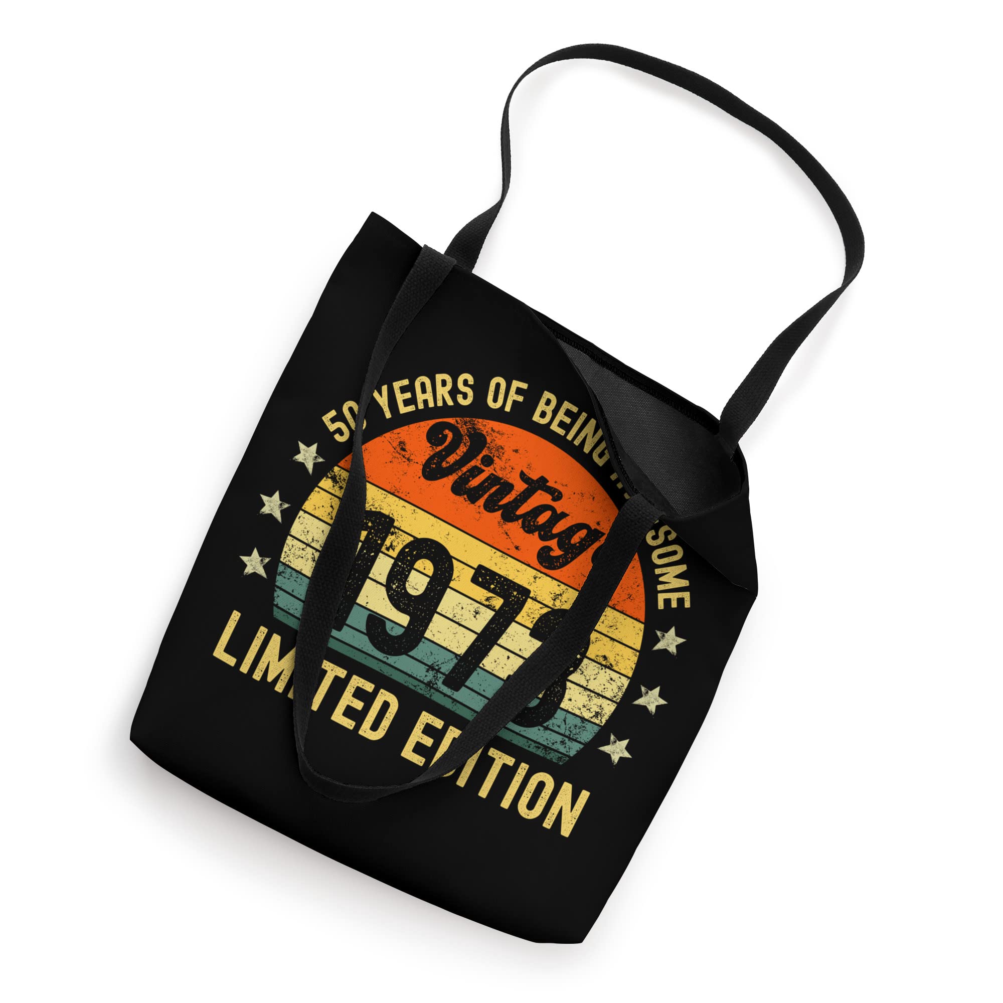 50th birthday gifts for 50 year old men women vintage 1973 Tote Bag