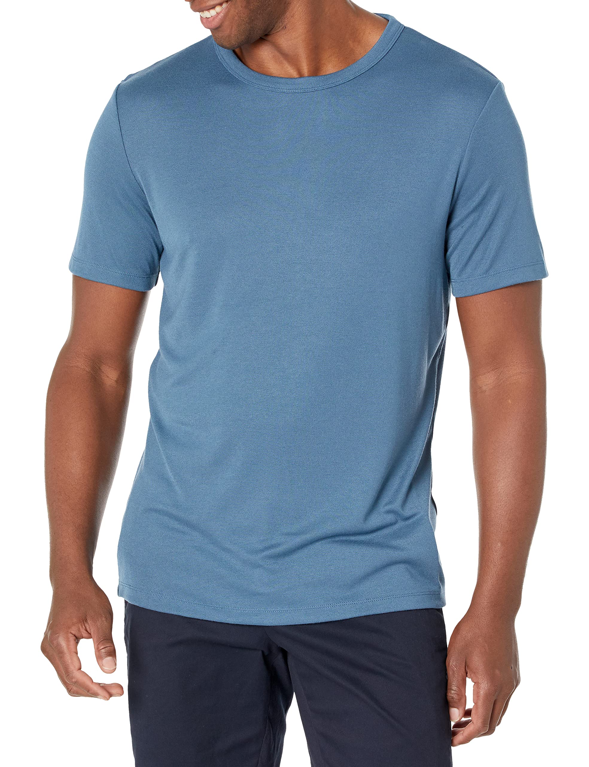 Theory Men's Short Sleeve Essential Tee in Modal Jersey, Midnight