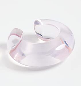 Lizzie Fortunato Women's Arc Cuff in Lilac, Lavender, Purple, Clear, One Size