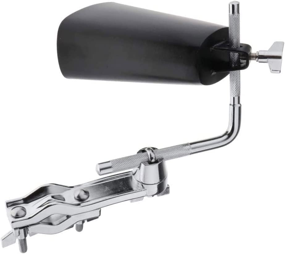 TUOREN Percussion Cowbell Mounting L-Arm for Drum Set Hardware 9.5mm/12mm