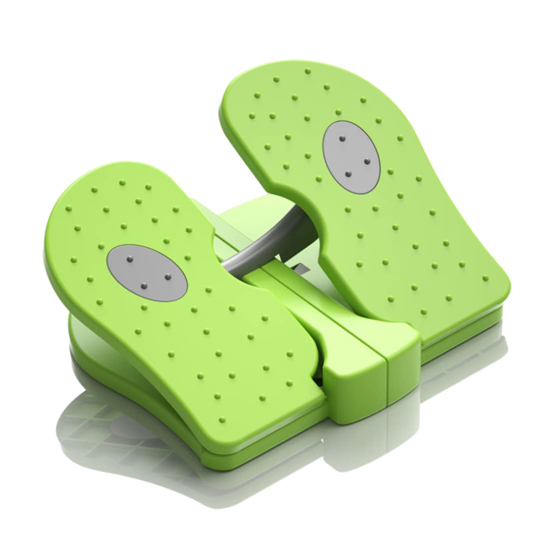 Ckuakiwu Exercise Stepper, Mini Stepper Under Desk Exerciser Foot Pedal Foldable Fitness Stair Stepper Green, Under Desk Pedal