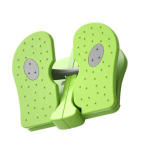 Ckuakiwu Exercise Stepper, Mini Stepper Under Desk Exerciser Foot Pedal Foldable Fitness Stair Stepper Green, Under Desk Pedal