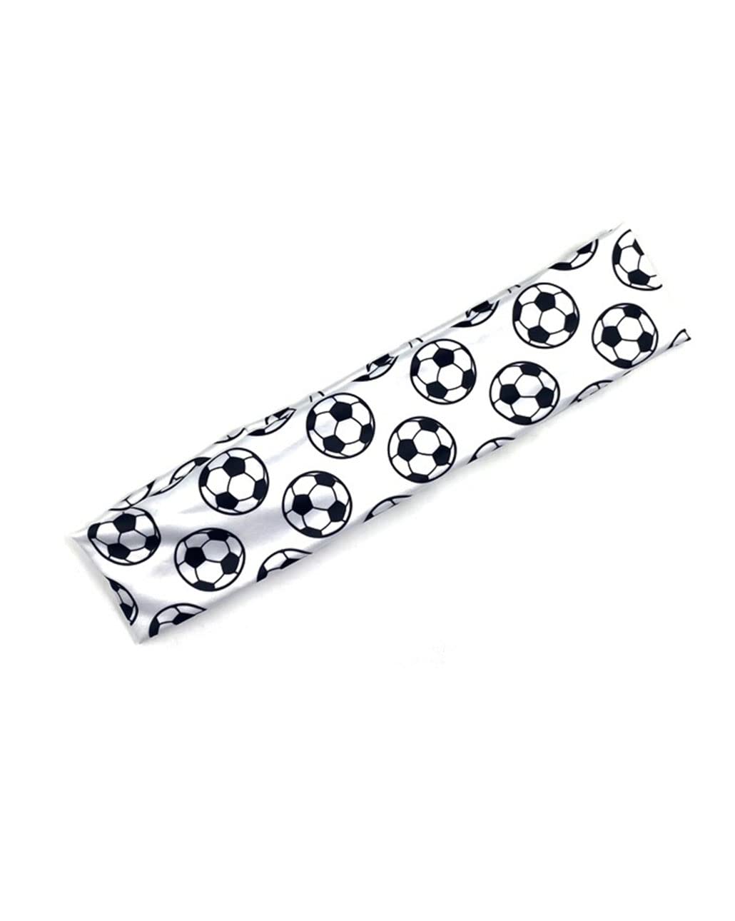 Soccer Headband Wrap Turban Women and Girls Sport Headscarf Soccer Bandana BW04 (C)