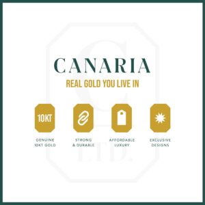 Canaria 3-3.5mm Cultured Pearl Hoop Earrings in 10kt Yellow Gold