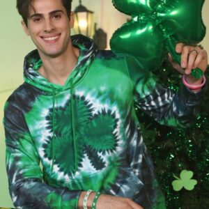 Arvilhill Irish St Patrick's Day Shamrock Funny Green Sweatshirt St Paddys Day Shirt XXL