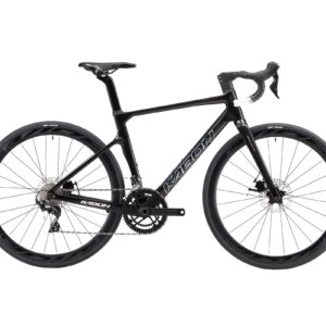 KABON Full Carbon Road Bike, 700C Carbon Fiber Frame Road Bike with Shimano 105 22 Speed Disc Brake Racing Bicycle with Carbon Wheelset (Black, 53cm)