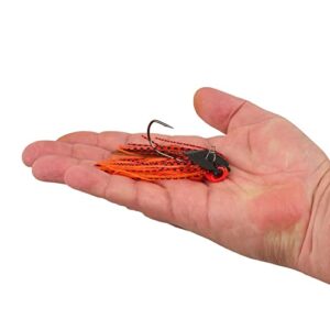 Berkley SlobberKnocker Fishing Jig, Fire Craw, 3/8 oz