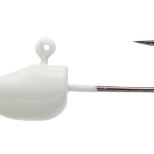 ESR Nano Tungsten Ice Fishing Jig Enhanced Sonar Return 2 Pack (5mm - 1/16oz, White (Glow))