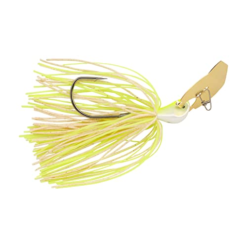 Berkley SlobberKnocker Fishing Jig, White Chartreuse, 1/2 oz