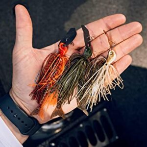 Berkley SlobberKnocker Fishing Jig, Fire Craw, 3/8 oz