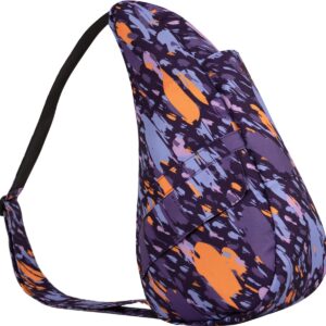 AmeriBag Small Healthy Back Bag Tote Prints and Patterns (Splash Purple)