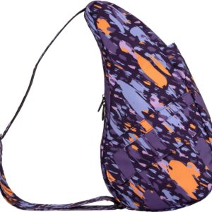 AmeriBag Small Healthy Back Bag Tote Prints and Patterns (Splash Purple)