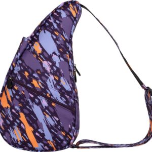 AmeriBag Small Healthy Back Bag Tote Prints and Patterns (Splash Purple)