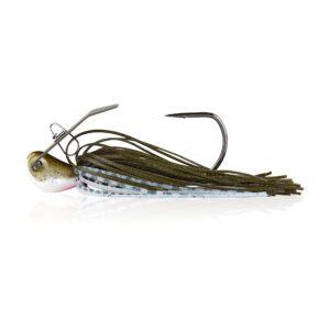 berkley slobberknocker fishing jig, green pumpkin shad, 1/2 oz