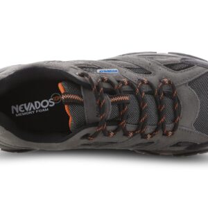 Nevados XP Men's Boomerang II Low Waterproof Hiking Boots | Lightweight for Trail, Walking, Summer Outdoors | Comfortable w/Memory Foam | Rugged Carbon Rubber Sole