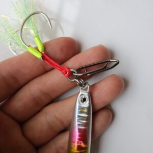 Fishing Clips snap Quick Change Lures Fast Link Quick Snap Crankbait Snap Tackle Stainless Steel Power Fishing Clip Lure Connector size M