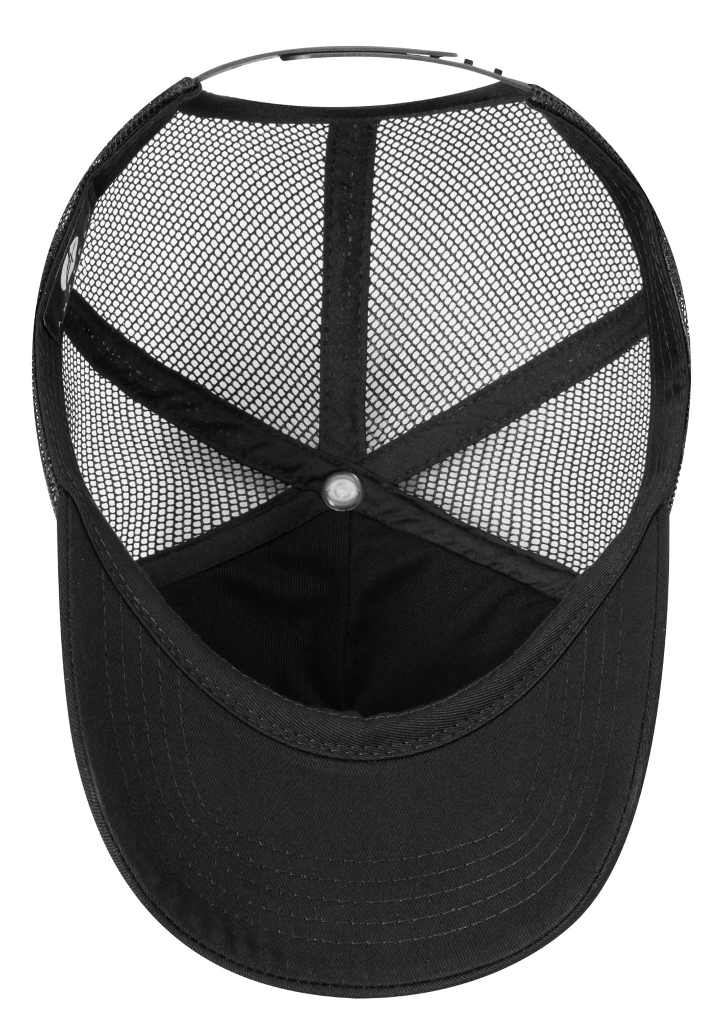 AMPLESH Premium 3D Embossed American Flag Trucker Hat Mesh Baseball Cap Outdoor Snapback Hat for Men Women (as1, Alpha, m, l, All Black)