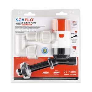 SEAFLO 12V 1100GPH Livewell/Baitwell Pump 13E