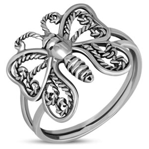 My Daily Styles Women's 925 Sterling Silver Butterfly Ring (9)