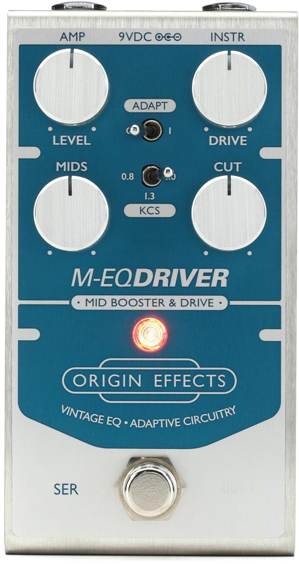 Origin Effects M-EQ Driver Mid Booster and Drive Pedal