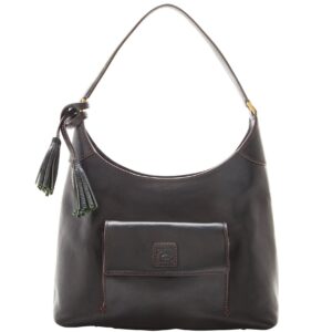 dooney & bourke handbag, florentine small hobo shoulder bag - black