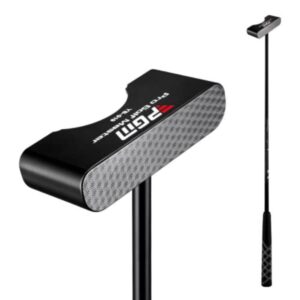 Golf Club Putter Standing Putter Low Center of Gravity with Sight Line Right Handed Men Women Golf Putters with Crosshair (Black)