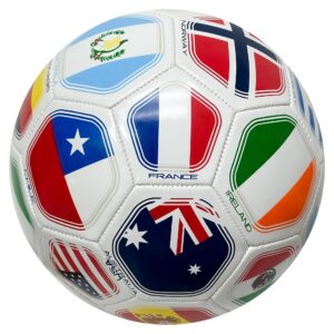 Icon Sports Country Flags Soccer Ball Size 5, World Club National Teams, Flag Soccer Ball #5