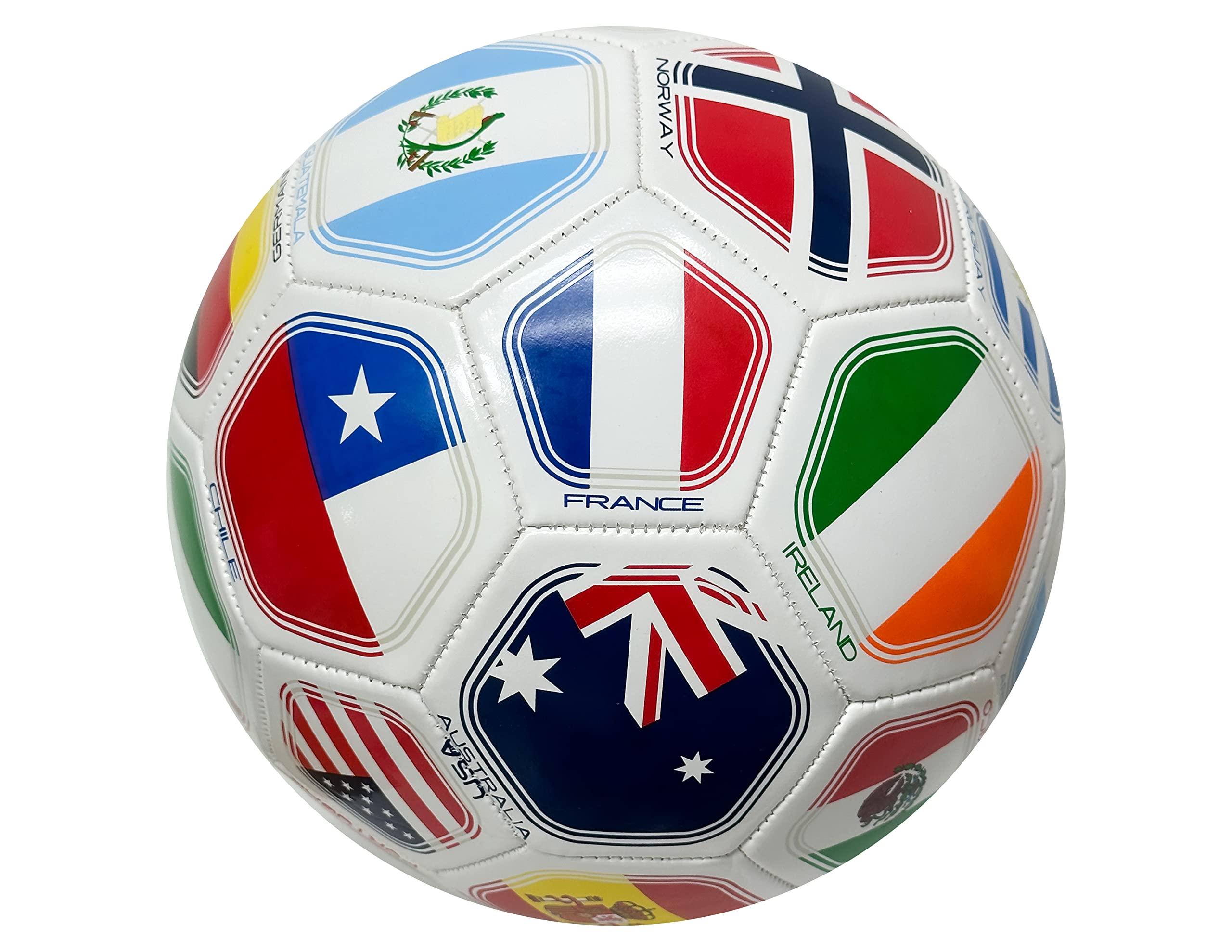 Icon Sports Country Flags Soccer Ball Size 5, World Club National Teams, Flag Soccer Ball #5