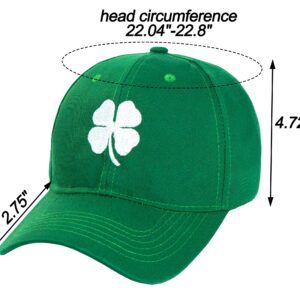 Men-Women-Ireland-St-Patrick's-Baseball-Day-Cap - Irish-Shamrock-Adjustable-Green-Day-Lucky-Hat-St-Patrick-Decor