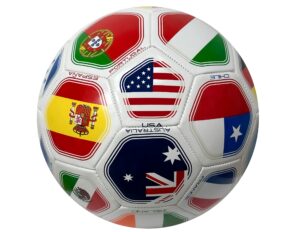 icon sports country flags soccer ball size 5, world club national teams, flag soccer ball #5