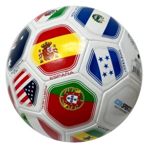 Icon Sports Country Flags Soccer Ball Size 5, World Club National Teams, Flag Soccer Ball #5