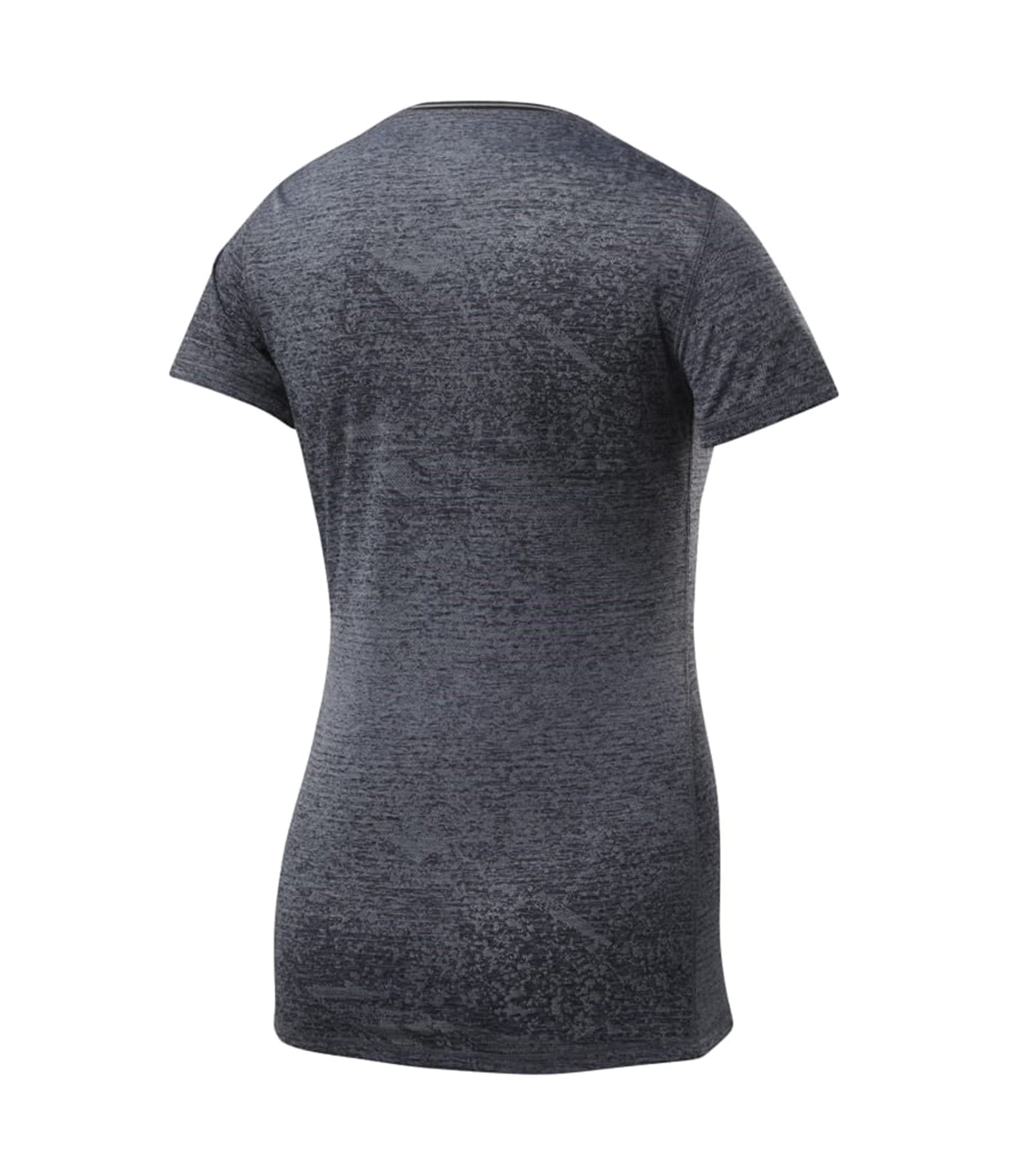 Reebok Womens OSR Knit Basic T-Shirt, Grey, XX-Small