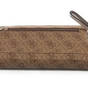 GUESS Laurel Large Zip Around Wallet, Latte Logo