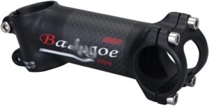 zechao carbon fiber road bike stem,28.6-31.8mm aluminum riser stem carbon handle 6 degree 17 degree bike stem (color : black, size : 17 degrees 70mm)