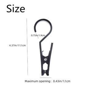 4Pcs Tent Accessories Tent Lights Hook for Camping Hanging Multifunctional Clip Tent Canopy Clip Outdoor Camping Equipment Accessories Practical Clothespin.