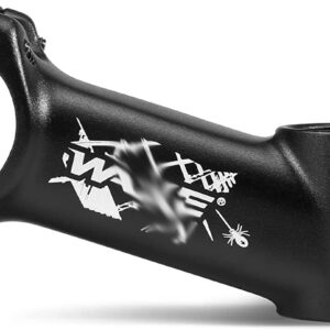 ZECHAO 17 Degree Bike Stem,Ultralight Bike Stem 60/70/80/90/100/110mm Mountain Road Bike Stem for 31.8mm Handlebar Stem Bike Stem (Color : Black, Size : 80mm)