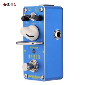 AMO-3 Mario Bit Crusher Electric Guitar Effect Pedal Mini Single Effect with True Bypass