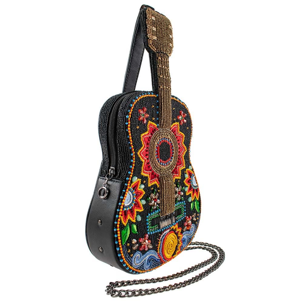 Mary Frances Guitar Festival Crossbody Handbag, Multi