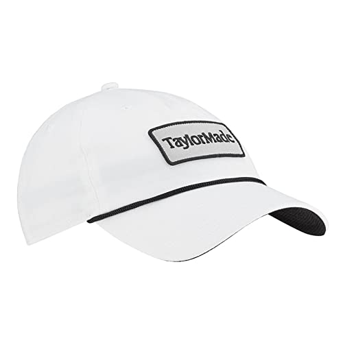 TaylorMade Golf Vintage 5 Panel Rope Hat White