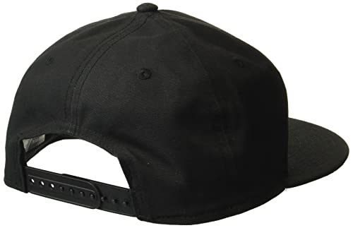 TaylorMade Golf 5 Panel Flatbill Hat Black