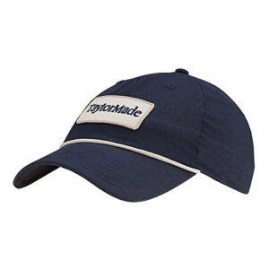 taylormade golf vintage 5 panel rope hat navy