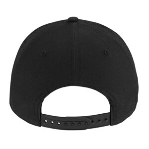 TaylorMade Golf 5 Panel Flatbill Hat Black