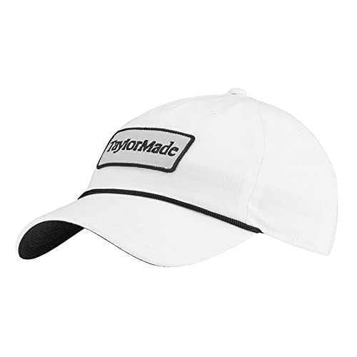 TaylorMade Golf Vintage 5 Panel Rope Hat White