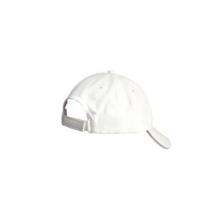 Baseball Cap with Silver (Ag) Yarn (White)