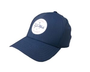 taylormade golf circle patch radar hat navy