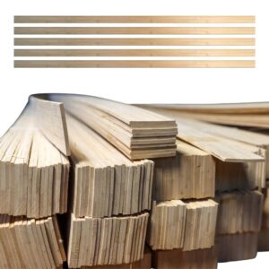 flattened bamboo for bow making and woodworking (1 flat bamboo)