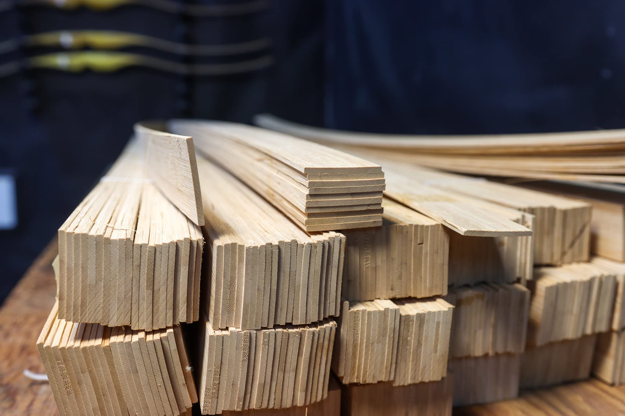 Flattened Bamboo for Bow Making and Woodworking (1 Flat Bamboo)