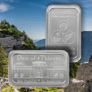 1 oz Den of Thieves Silver Bar