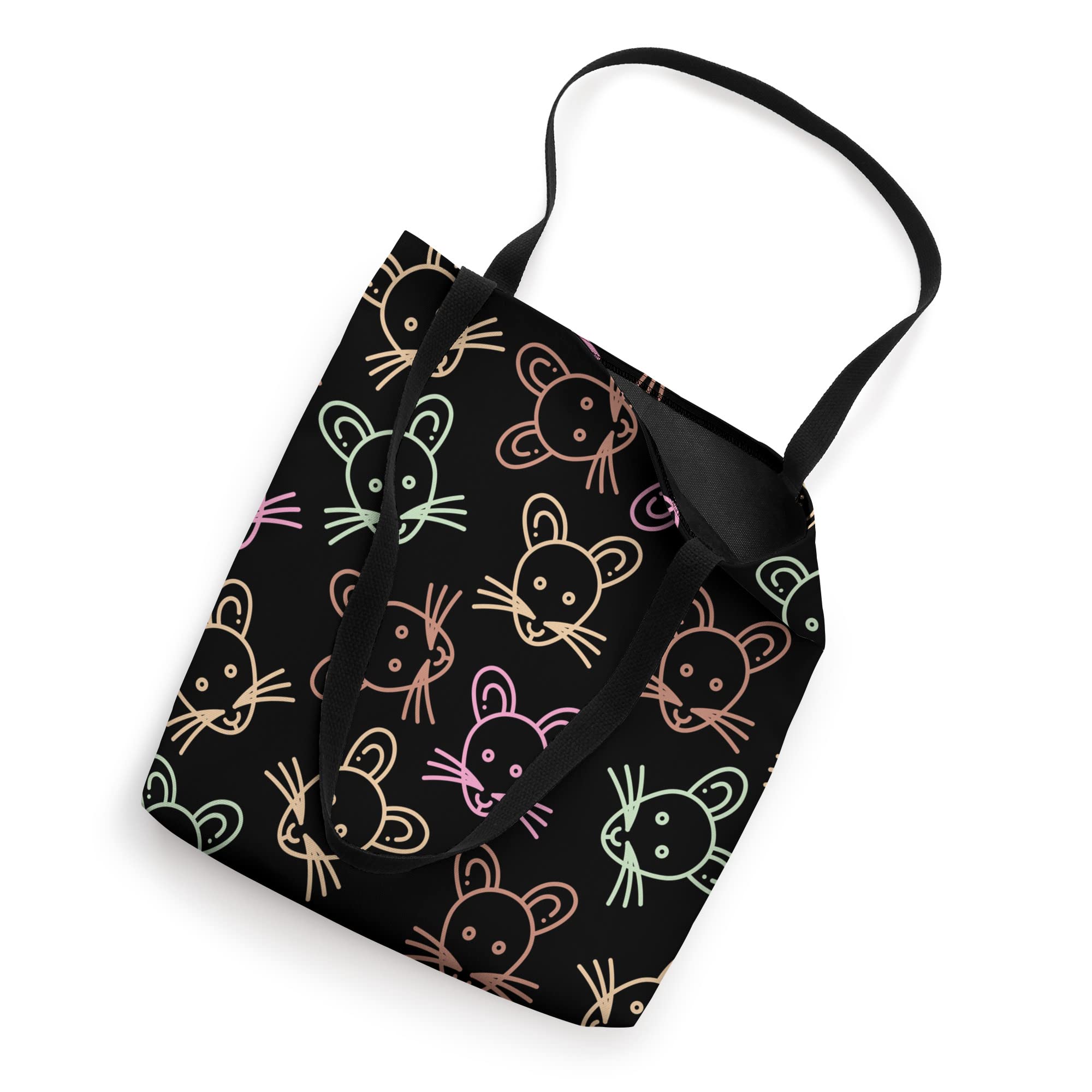 Cute Rat Owner Pet Lover Rodent Animal Pattern Tote Bag